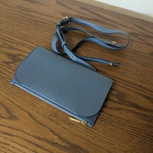 Cuyana System Wallet with System Trap in Sky